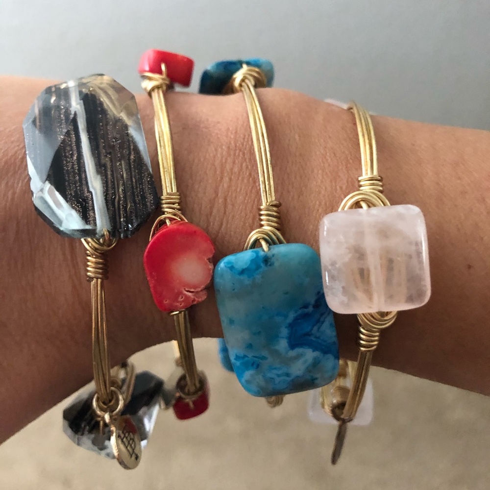 Bourbon & Bowties bundle of 4 bangles